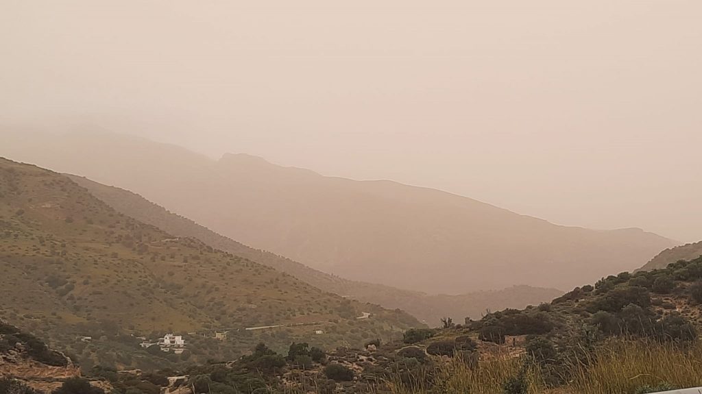Κρήτη: Χάθηκε ο ήλιος από την αφρικανική σκόνη