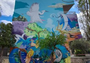 Καλλιτέχνες από την Αργεντινή και την Ολλανδία δημιούργησαν τοιχογραφίες στα σχολεία του Χαλανδρίου