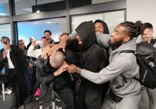 Χαμός στο αεροδρόμιο του Βελιγραδίου: Αποθεωτική υποδοχή στην Παρτιζάν του Ομπράντοβιτς