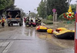 Κακοκαιρία στην Ιταλία: Πέντε οι νεκροί – Τεράστια η περιοχή που έχει πλημμυρίσει