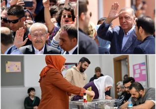 Εκλογές στην Τουρκία: Μαζική η συμμετοχή τις πρώτες ώρες – Σεισμόπληκτοι ψηφίζουν ανάμεσα στα ερείπια – Στις κάλπες Ερντογάν και Κιλιτσντάρογλου