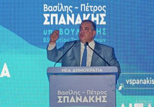 Βασίλης Σπανάκης: «Στις εκλογές της 21ης Μαΐου ζητάμε καθαρή λύση και καθαρή νίκη»