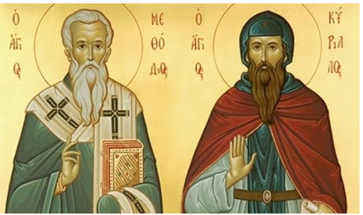 Οι Άγιοι Κύριλλος και Μεθόδιος: Ανέλαβαν και έφεραν σε πέρας τον εκχριστιανισμό των Δυτικών Σλάβων