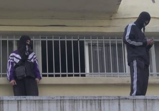 Διάρρηξη στη Θεσσαλονίκη: Καταδίωξη κουκουλοφόρων από ταράτσα σε ταράτσα – Επεισοδιακές συλλήψεις