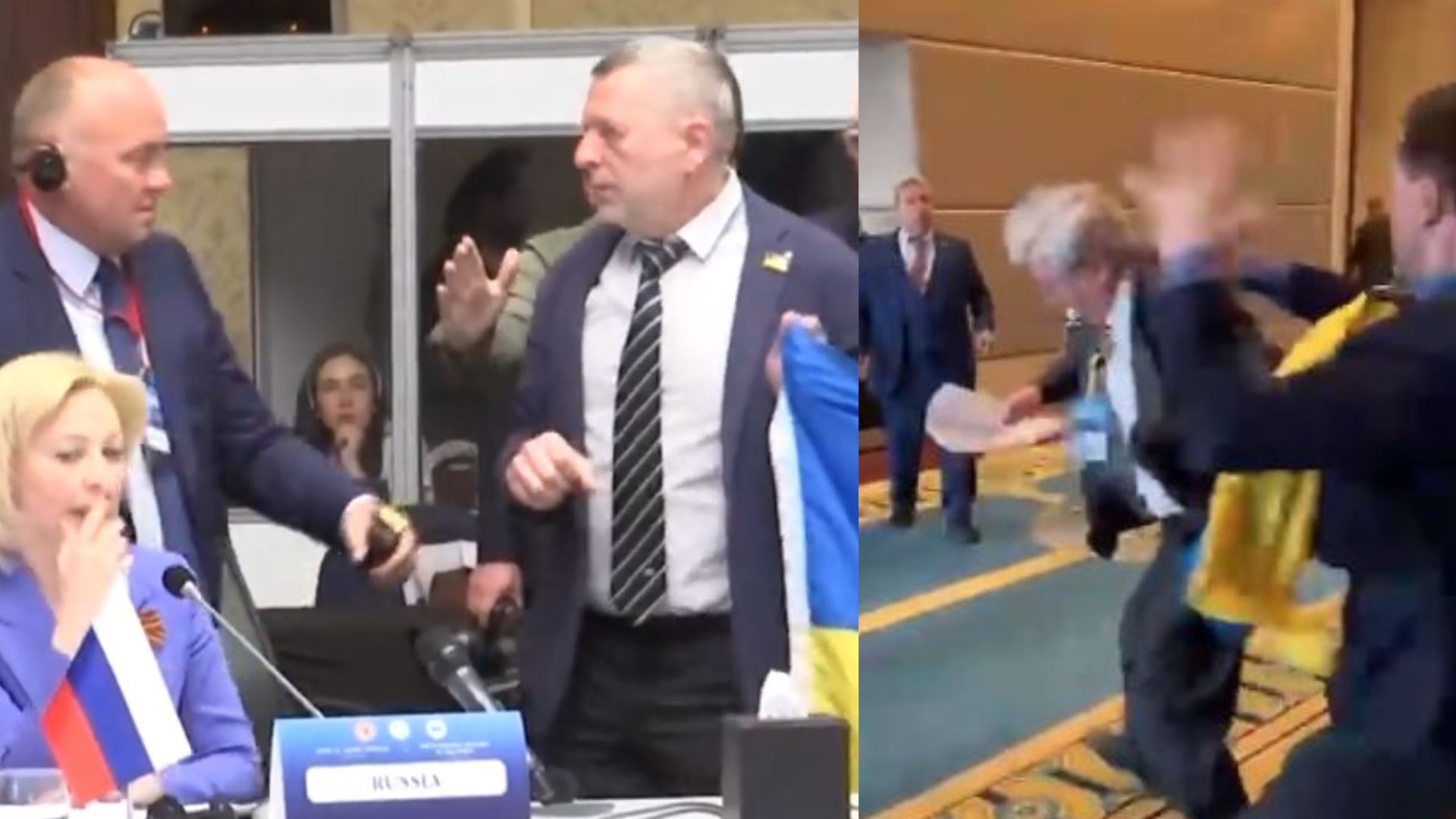 Τουρκία: Ουκρανοί και Ρώσοι βουλευτές πιάστηκαν στα χέρια στη συνέλευση του Εύξεινου Πόντου