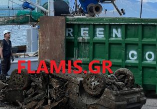 Μυστήριο στην Πάτρα: Ανέσυραν αυτοκίνητο που βρισκόταν για πάνω από 10 χρόνια στο βυθό της θάλασσας