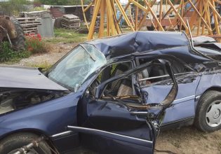 Θανατηφόρο τροχαίο στη Λάρισα: Νεκρός ο οδηγός