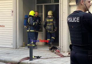 Φωτιά σε πολυκατοικία στη Θεσσαλονίκη: Απεγκλωβίστηκαν άτομα