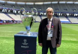 Το τρόπαιο του Champions League στο ΜEGA