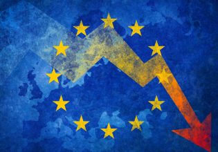 Η Ευρωζώνη αντιμέτωπη με το φάσμα της ύφεσης