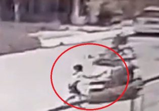 Συνελήφθη ο οδηγός που παρέσυρε και κλώτσησε παιδί πάνω σε μηχανάκι στη Λαμία