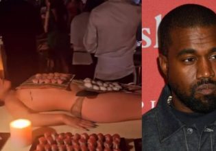 Κάνιε Γουέστ: Γιόρτασε τα γενέθλιά του σερβίροντας σούσι πάνω σε γυμνές γυναίκες