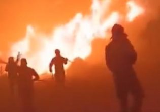 Φωτιά στη Ρόδο: Συγκλονιστικά βίντεο – Η μάχη των πυροσβεστών με τις φλόγες στα Λάερμα