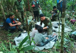 Κολομβία: Εξιτήριο πήραν τα 4 παιδιά που περιπλανήθηκαν στη ζούγκλα μετά από αεροπορικό δυστύχημα
