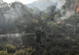 Πυρκαγιά στην Εύβοια: Καλύτερη η εικόνα της φωτιάς – Δεν απειλείται το Μοναστήρι