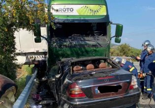 Σοκαριστικές εικόνες από το τροχαίο στην Έδεσσα – Νεκροί 5 επιβάτες, ανάμεσά τους 16χρονος