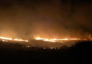 Φωτιά στη Νάξο: Ολονύχτια μάχη με τις φλόγες – Μαίνεται το πύρινο μέτωπο