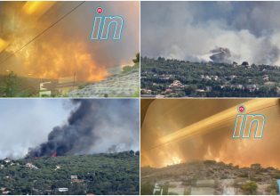 Φωτιά στο Λουτράκι: Άνοιξε η Εθνική Οδός Αθηνών Κορίνθου – Εκκενώθηκαν περιοχές, έχουν καεί σπίτια