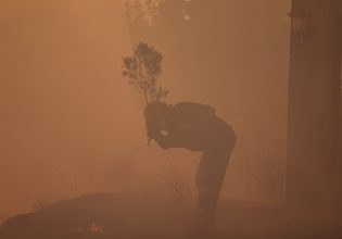 Κούραση, ανησυχία, λύσσα για νίκη στη ματιά της – Συγκλονιστική φωτογραφία πυροσβέστη
