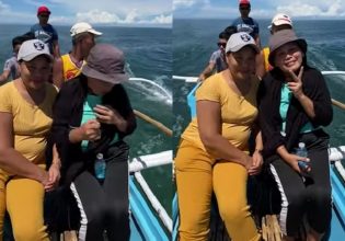 Φιλιππίνες: Ψάρι κλέβει το κινητό γυναίκας μέσα από τα χέρια της