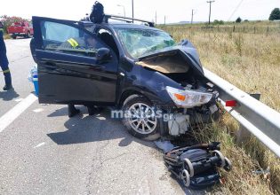 Κιλκίς: Τροχαίο ατύχημα με τρεις τραυματίες – Κλειστή η Εθνική Οδός Θεσσαλονίκης – Ευζώνων