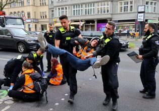 Κλιματική αλλαγή: Πρωτοφανής αστυνομική κινητοποίηση κατά των ακτιβιστών στην Ευρώπη