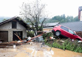 Πλημμύρες στη Σλοβενία: Έχουν πληγεί τα 2/3 της χώρας