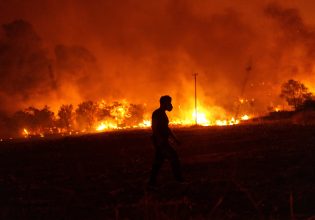 Φωτιά στον Έβρο: Εγκλωβισμένοι 250 μετανάστες σε νησίδες