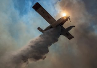Φωτιά στην Κύθνο – Σηκώθηκαν δύο αεροσκάφη, μήνυμα του 112