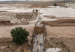 Κακοκαιρία Daniel: Εικόνες καταστροφής σε Εύβοια, Καρδίτσα, Βόλο και Αττική