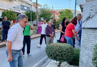 Φόρο τιμής στον Παύλο Φύσσα από τον Ευκλείδη Τσακαλώτο