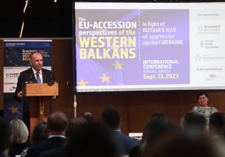 Γεραπετρίτης: Υψίστης σημασίας η ευρωπαϊκή προοπτική των Δυτ. Βαλκανίων – Το μήνυμα στην Αλβανία
