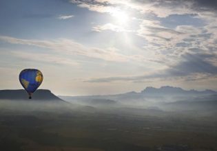 Με αερόστατα στη Λίμνη Πλαστήρα