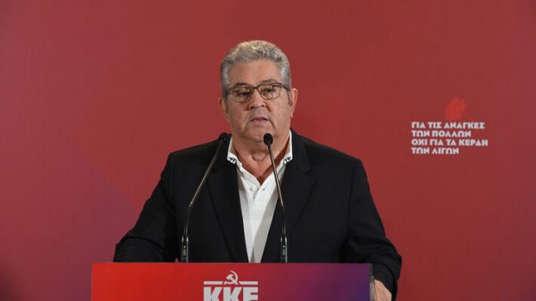 Κουτσούμπας: Το βήμα που έγινε την πρώτη Κυριακή ενισχύθηκε με την εκλογή δημάρχων της Λαϊκής Συσπείρωσης