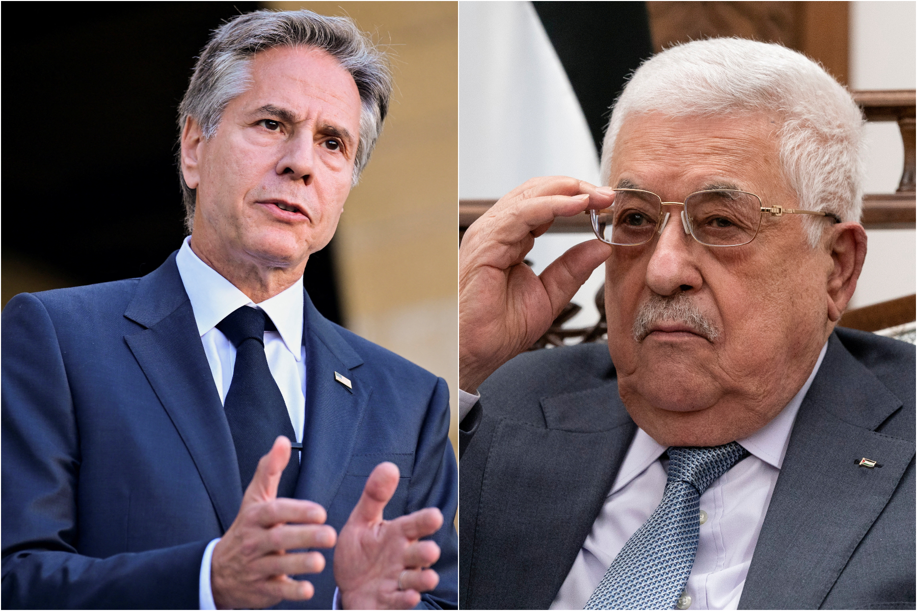 Πόλεμος Ισραήλ - Χαμάς: Τον Μπλίνκεν θα συναντήσει ο Αμπάς λένε οι Παλαιστίνιοι