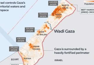 Λωρίδα της Γάζας: Οι περιοχές που πρέπει να εκκενωθούν μετά το «τελεσίγραφο» Ισραήλ – Αναλυτικοί χάρτες