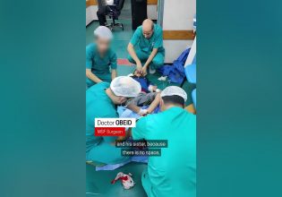 Γάζα: Συγκλονιστική περιγραφή χειρουργού που ακρωτηρίασε παιδί στο πάτωμα χωρίς την κατάλληλη αναισθησία