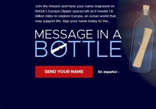 ΝΑΣΑ: «Μήνυμα στο μπουκάλι» τελευταία ευκαιρία να στείλεις το όνομά σου στο διάστημα