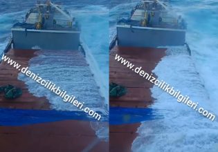 Ναυάγιο στη Λέσβο: Βίντεο ντοκουμέντο με τη βύθιση του φορτηγού πλοίου «Raptor»