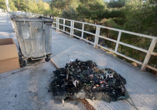 Απομακρύνονται προσωρινά κάδοι απορριμμάτων από το κέντρο της Θεσσαλονίκης