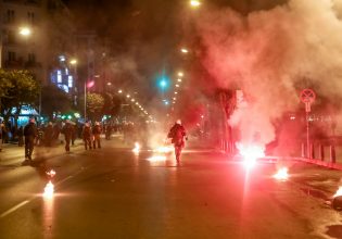 Θεσσαλονίκη: Ξέσπασαν επεισόδια στην πορεία για το Πολυτεχνείο