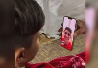 Αγοράκι που έχασε το πόδι του στη Γάζα ξεσπά σε κλάματα μιλώντας με τον αγαπημένο του τερματοφύλακα – Συγκινητικό βίντεο