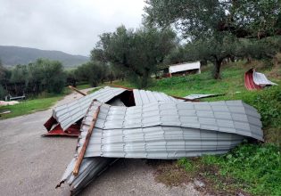 Σφοδρή κακοκαιρία στη Δυτική Ελλάδα – Τα πρώτα προβλήματα