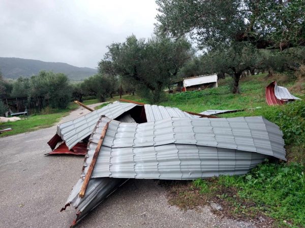 Σφοδρή κακοκαιρία στη Δυτική Ελλάδα – Τα πρώτα προβλήματα