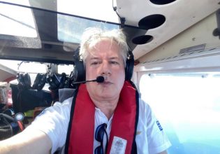 Χανιά: Βίντεο λίγο πριν από τη μοιραία πτώση του ανεμόπτερου στο Μάλεμε