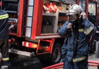Κορωπί: Ξέσπασε πυρκαγιά σε αποθήκη