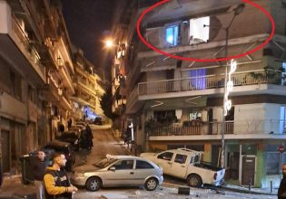 Θεσσαλονίκη: Συγκλονιστικό βίντεο λίγα μετά την ισχυρή έκρηξη μέσα σε διαμέρισμα