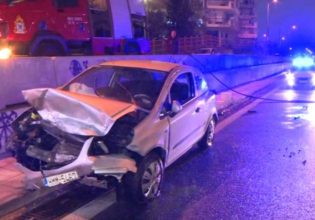 Θεσσαλονίκη: Σοβαρό τροχαίο με απεγκλωβισμό στον περιφερειακό – Δύο τραυματίες