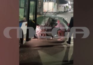 Πειραιάς: Λεωφορείο συγκρούστηκε με ΙΧ – Δύο τραυματίες