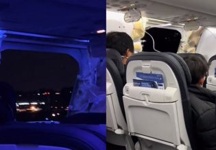 ΗΠΑ: TikToker κατέγραψε τον τρόμο στον αέρα – Η στιγμή που αεροσκάφος προσγειώνεται με σπασμένο παράθυρο